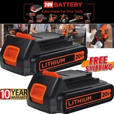 2x 20V 3.8AH for Black & Decker 20 Volt LBXR20 Lithium-Ion Battery LB20 LBX20 US