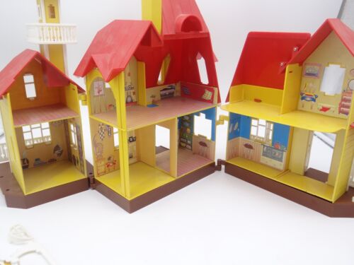 Pippi Langstrumpf Villa Kunterbunt Puppenhaus Haus Set Vintage Spielzeug 90er - Bild 11 von 17