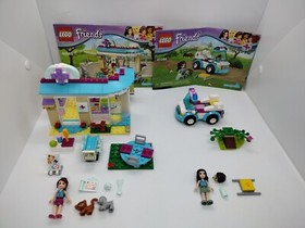 LEGO Lot 2 FRIENDS 41085 41086 Pet Vet Clinic Ambulance sets instructions 100%