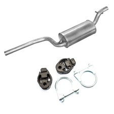 Mittelschalldämpfer +Montagezubehör Auspuff Ford Focus Mitteltopf 1.6i bis 09/04