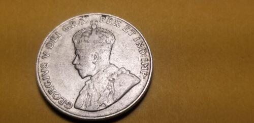 Canada 1923 5 Cent Coin Nickel. - Picture 2 of 2