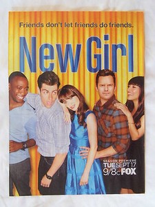 2013 Magazine Advertisement Page For The Tv Show The New Girl Zooey Deschanel Ad Ebay