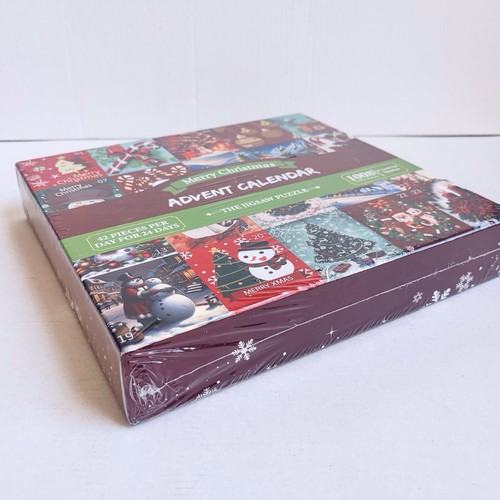 Christmas 1008 pcs Jigsaw Puzzle Advent Calendar Christmas Illustration E2-830 - Picture 4 of 7