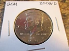 2008- D Kennedy Half Dollar BU CN-Clad