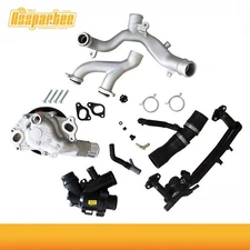 Engine Coolant Pipe Upgrade Thermostats Kit For Jaguar Land Rover 3.0 V6 5.0/ V8