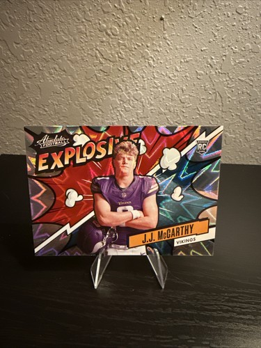 2024 Panini Absolute - Explosive J.J. McCarthy #EX-JJM (RC)