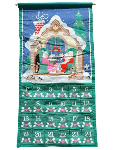 Avon Vintage 1987 Countdown to Christmas Advent Calendar NO MOUSE NO CORD