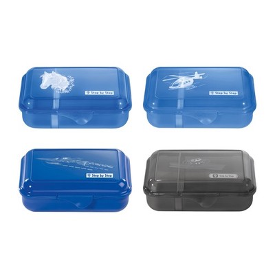Step by Step Brotdose Lunchbox Vesperbox m. Fächern BPA-frei für Kinder, wählbar
