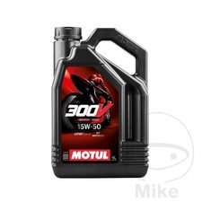 Motul 15W-50 Motoröl 4T 4 Liter synthetisch 300V Factory Road Racing 104129