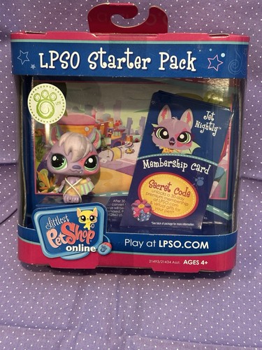 Littlest Pet Shop Jet Nightly Bat LPSO Starter Pack #1695 *READ*