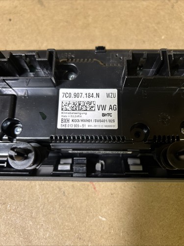 MAN TGE AC AIR CON HEAT CONTROL PANEL 7C0907184N MK1 2019 - Picture 7 of 7