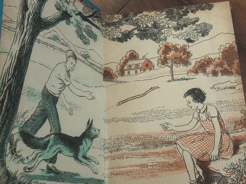 "RIN TIN TIN'S RINTY" • WHITMAN • 1957 • CHERRY AMES & TRIXIE BELDEN AUTHOR VG!! - Imagen 8 de 11