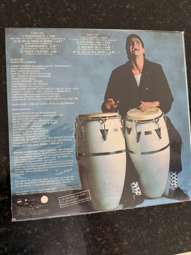 LUIS ENRIQUE “ AMOR Y ALEGRÍA“ CBS RECORDS 🎶DESESPERADO🎶VG+/EX VINYL/ LEA !! - Imagen 2 de 7