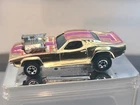 Vintage Hot Wheels Rodger Dodger 1970 Gold Made in Hong Kong “DEEP RICH GOLD”