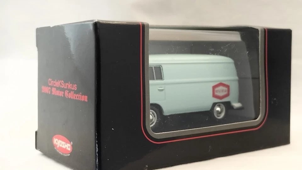 Coche diecast exclusivo Sunkus KYOSHO Volkswagen tipo 2 furgoneta Kameda Seika 2007 Foto 2 de 4