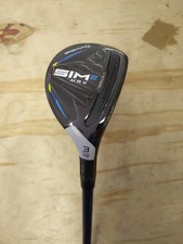 TaylorMade SIM 2 Max Right Hand 3 Hybrid 19 Degree Stiff Ventus Blue