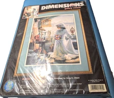 Dimensions gallery crewel vintage 2000 #1525 cross stitch kit NIB