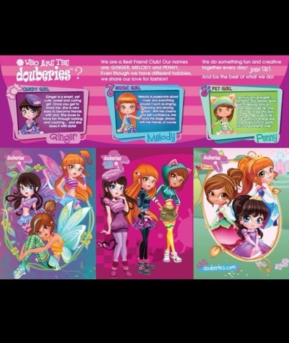 Douberies Complete Set Melody Ginger & Penny Plush - Picture 15 of 15