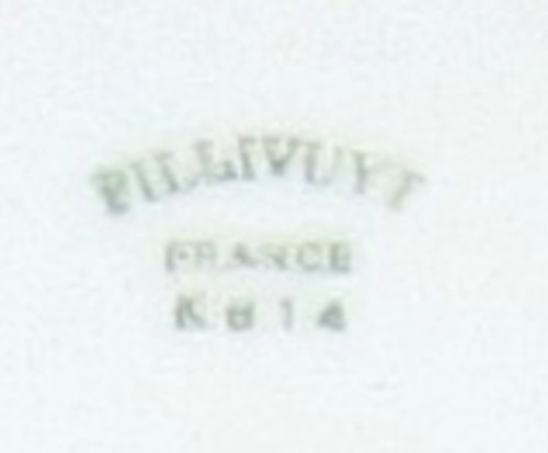 Plato de cena de almuerzo Pillivuyt Virginie Molling 9,1/2 pulgadas - Excelente - Imagen 3 de 4