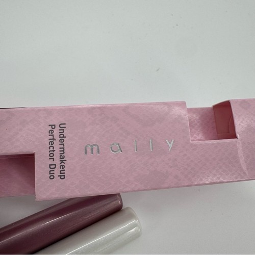 Mally Primer Peach Deep Under Makeup Perfector Duo Corrector Highlighter Set - Picture 2 of 4