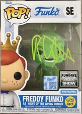 Funko Pop Goosebumps Freddy As Night Of The Living Dummy Autographed By RL Stine