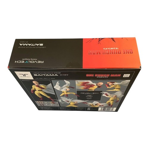KAIYODO Revoltech AMAZING YAMAGUCHI One Punch Man SAITAMA with Bonus Parts NEW - Picture 6 of 16