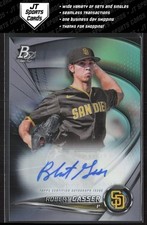 2022 Bowman Platinum Robert Gasser TOP-15 Auto | Milwaukee Brewers