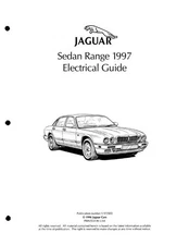 JAGUAR SEDAN RANGE 1997 ELECTRICAL GUIDE REPRINTED COMB BOUND 