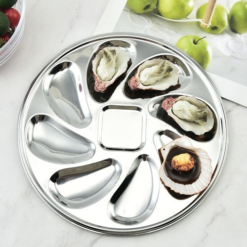 Premium Edelstahl Meeresfrüchte Pfanne Schale für Escargot Kochen und Servieren - Bild 17 von 17