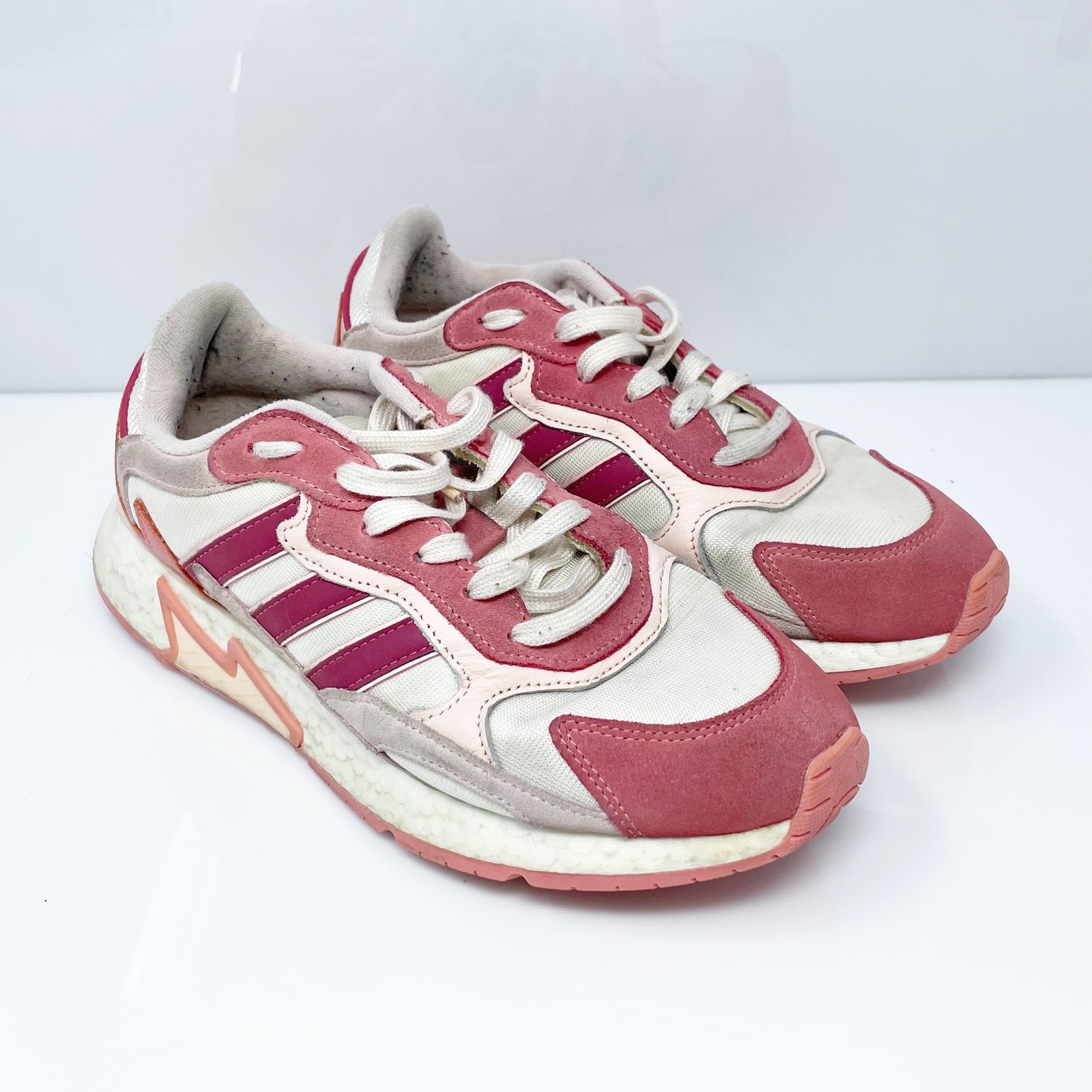 Adidas Womens Tresc Run EG5649 White Running Shoes Sneakers Size 9
