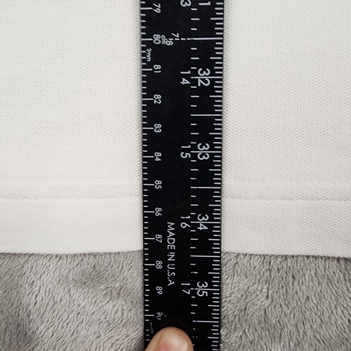 Camisa Polo Psycho Bunny Para Hombres 2XLT Blanca Naranja Pima Algodón Logo Golf Informal - Imagen 12 de 13