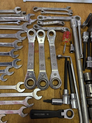 91 Piece Lot Mac Tools USA Vintage And Newer. Wrenches, Sockets,screwdrivers ++ - Picture 12 of 15