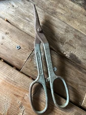 Craftsman Vintage Drop Forged Steel Industrial Scissors. 
