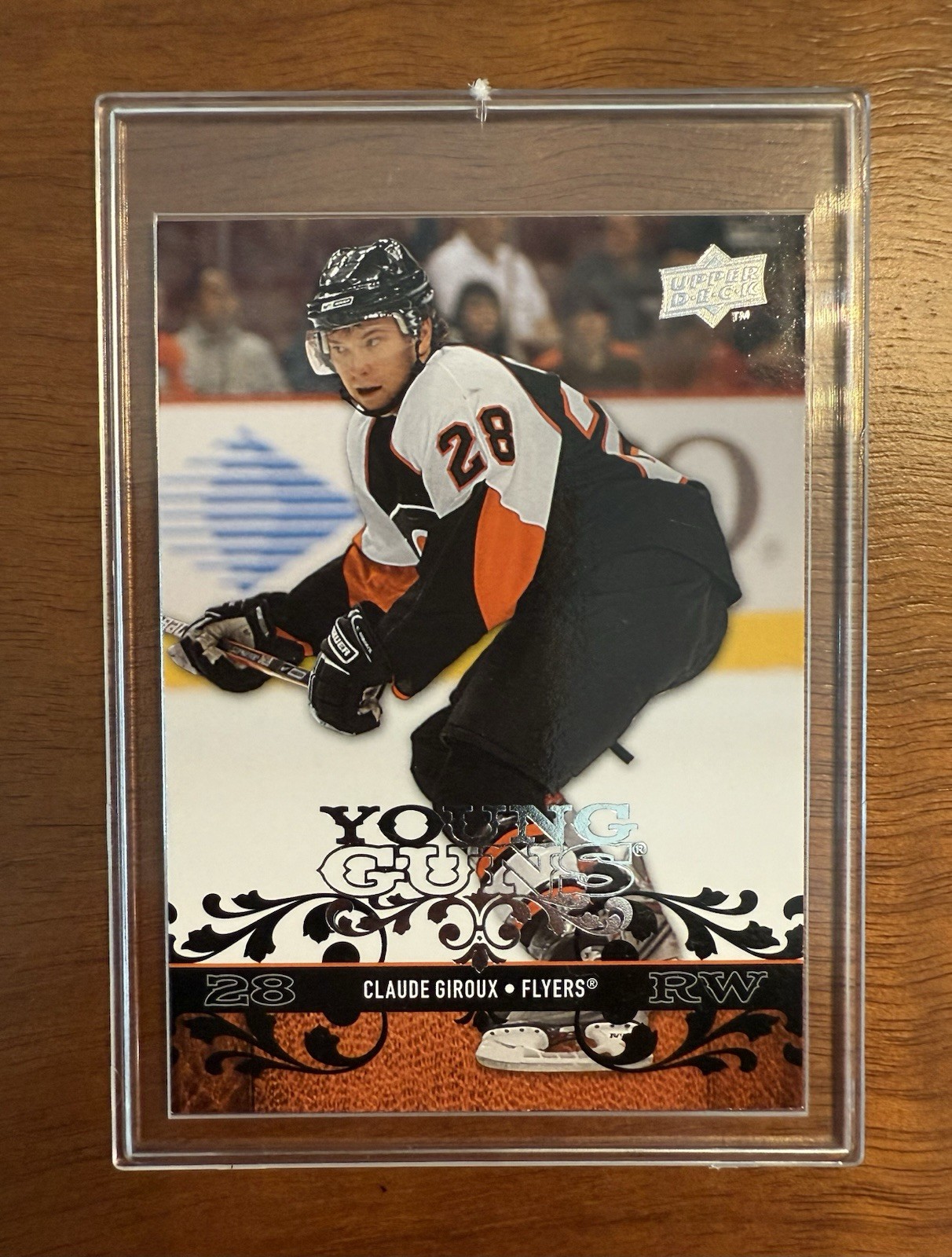 2008-09 Upper Deck Young Guns Claude Giroux Rookie Card Philadelphia Flyers #235