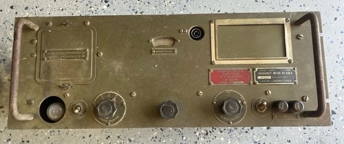 Vintage WWII ARMY Signal Corps Frequency Meter BC-638-A Lavoie Labs