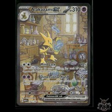 Alakazam ex 201/165 SV: Scarlet & Violet 151 NM Pokemon 2023
