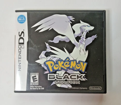 Pokemon Black Nintendo DS - Authentic Complete with manual -- DS tested
