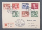 MayfairStamps Sweden FDC 1938 Emigration to US Combo First Day Cover aax_85957