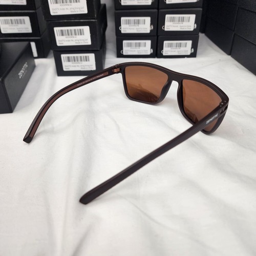 Polarisierte Sonnenbrille für Herren leichtes TR90 Gestell UV400 Schutz eckig Sonne - Bild 8 von 11