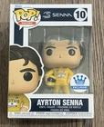 Funko Pop! Racing Ayrton Senna (Lotus Suit) #10 Funko Shop Exclusive Box Damage