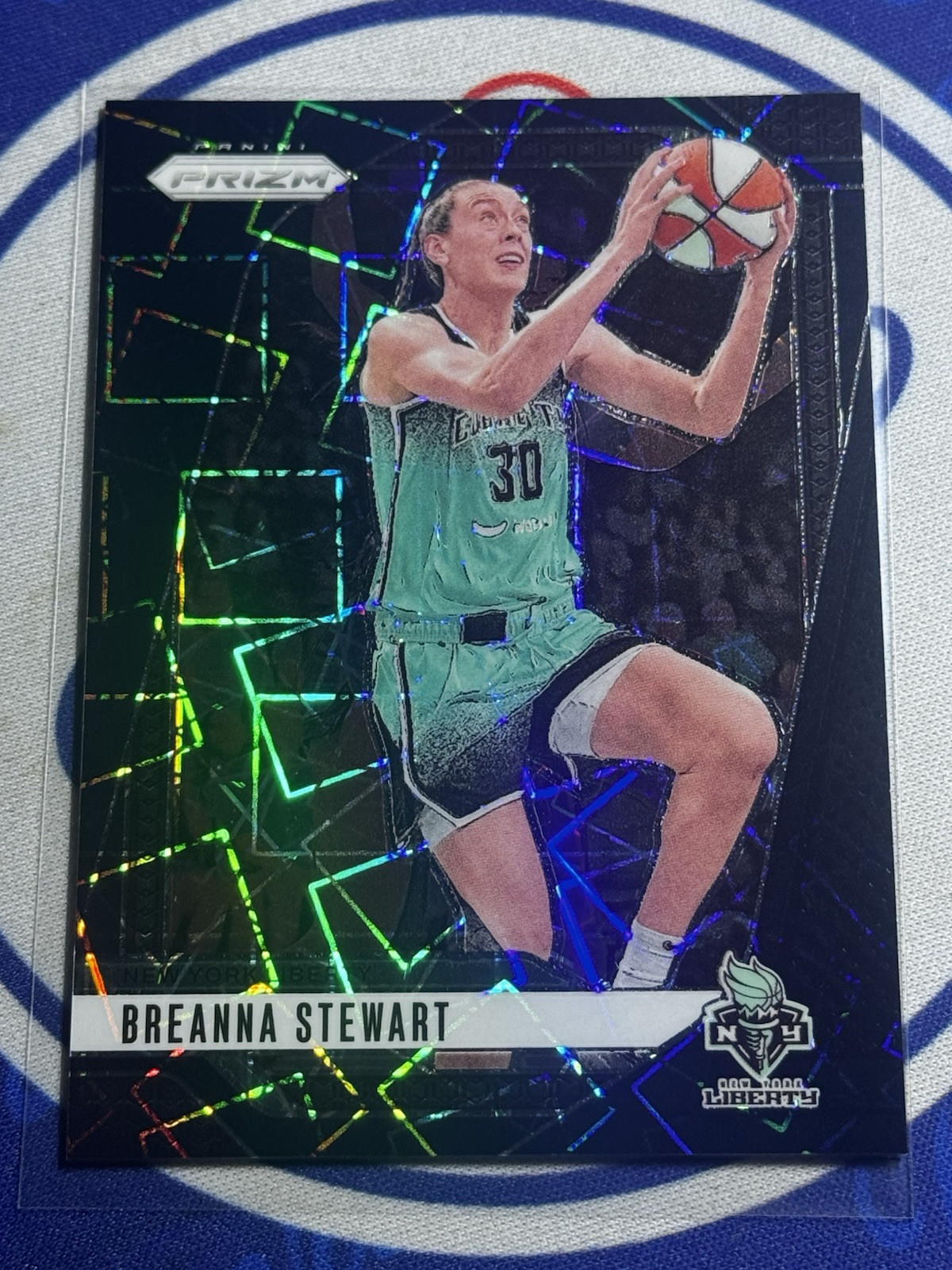 2024 Panini Prizm WNBA Breanna Stewart Black Velocity /39