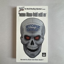WWF - Cause Stone Cold Said So (VHS, 1998) Works Wrestling Steve Austin