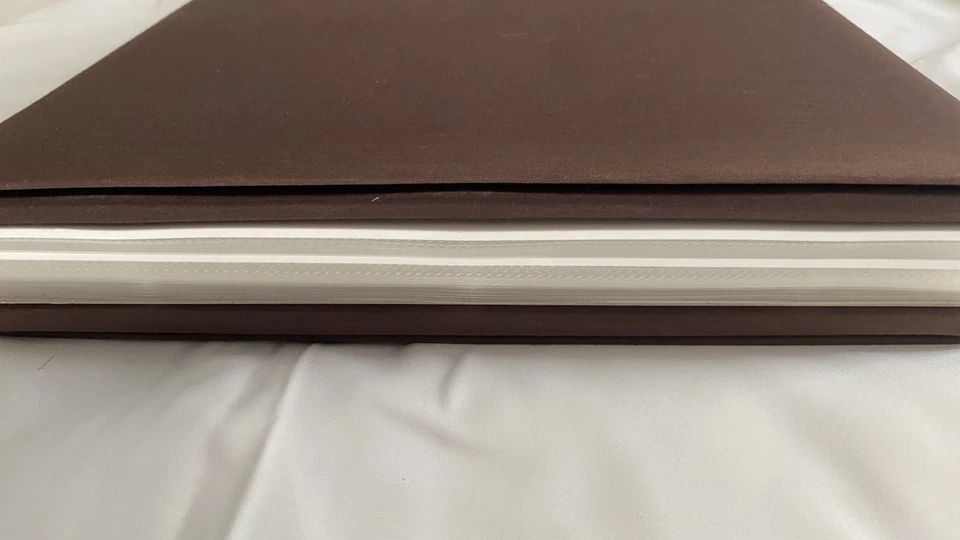 Colorbok The Perfect Scrapbook Post encuadernado tela marrón 12x12  Foto 3 de 4