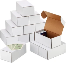 400 Count Trading Card Storage Box Cardboard Baseball Card Storage Box Collectib