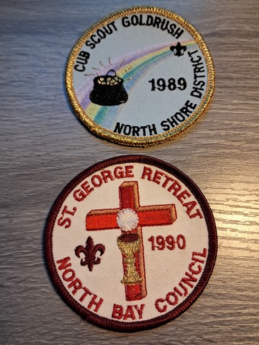 Boy Scouts Of America Vintage Patches 89- 91,10 Patches #2 - Picture 2 of 11