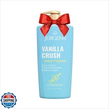 Jergens Shea Fusion Vanilla Crush Body Lotion for Dry Skin, Moisturizing Body