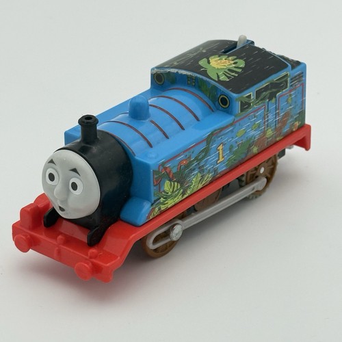Thomas & Friends Track Master Motorized Thomas Jungle Crash - Mattel 2013 Works - Picture 2 of 7