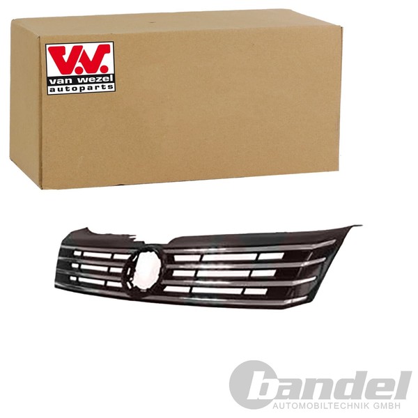 VAN Wezel KÜHlergrill MIT Zierleiste Passend FüR VW Passat-image