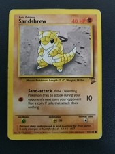 Pokemon Card Sandshrew 91/130 Base Set 2 Common WOTC
