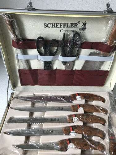 NEUES UNBENUTZTES HOCHWERTIGES MESSER SET IM KOFFER - Bild 2 von 5